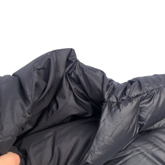 Vintage The North Face Nuptse Jacket Vest Black XXL Goose Down Jacket - Picture 8 of 15